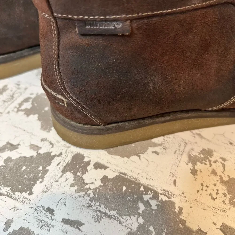 Wolverine leather shoes
